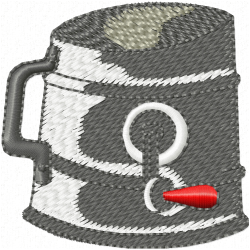 Kitchen And Tools Equipment Embroidery Design 5